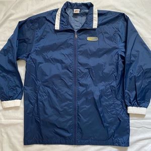 Vintage Nike Windbreaker Coaches Jacket Navy